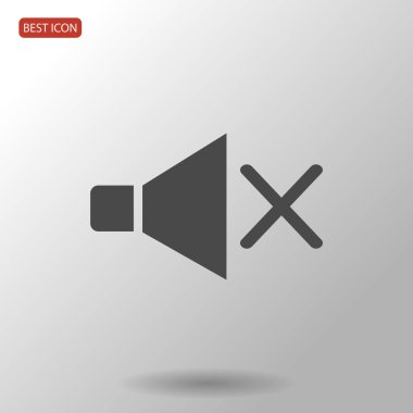 siyah hoparlör simgesi