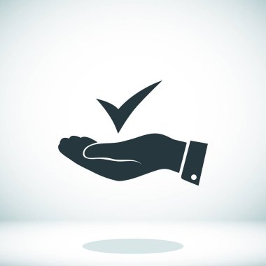 işareti simgesi onaylamak