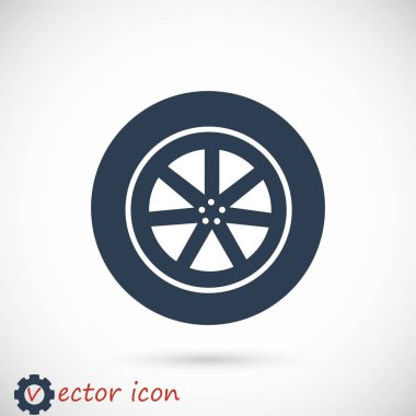 tekerlek disk simgesi