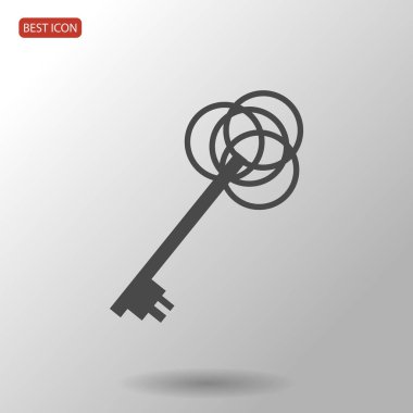 Anahtar ikonu tasarımı