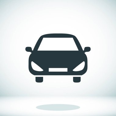 Arabayı düz simgesi