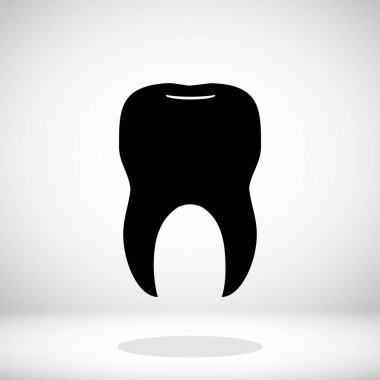 Siyah diş simgesi
