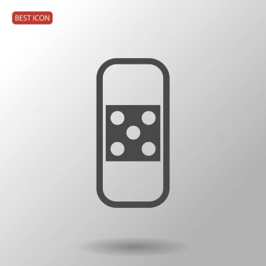 Bandaj düz simgesi,