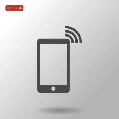 Telefon Düz Simgesi