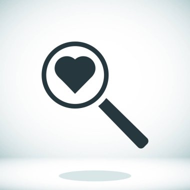 kalp arama simgesi