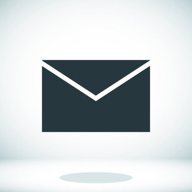 zarf simgesi illüstrasyon