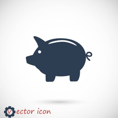 Domuz kumbarası simgesi 