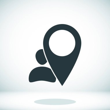 İşaretçi simgesi çizimi