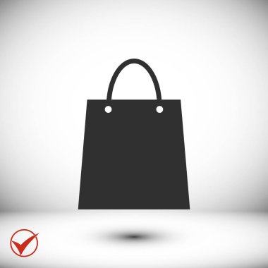 Tasarım çanta simgesinin