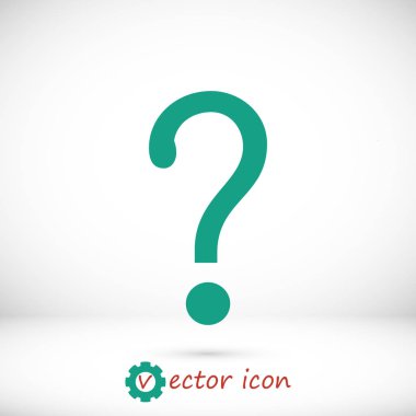 Soru işareti simgesi simgesi