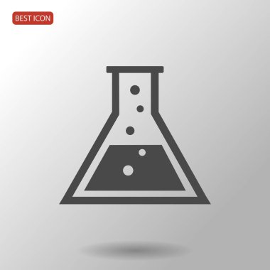 laboratuvar cam simgesi