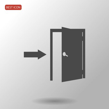 açık kapı simgesi