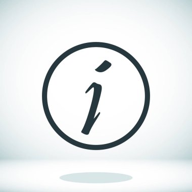 bilgi işareti simgesi