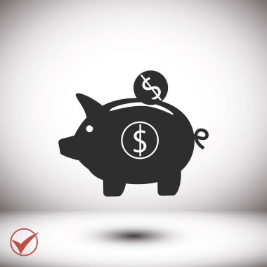 Domuz kumbarası simgesi