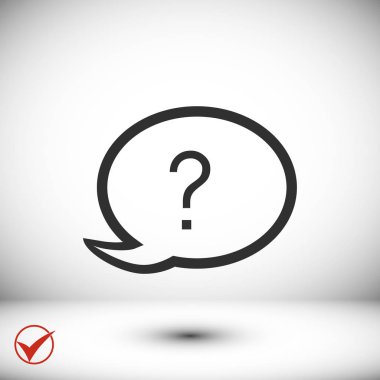 Sohbet, soru simgesi