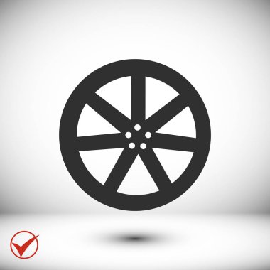 tekerlek disk simgesi