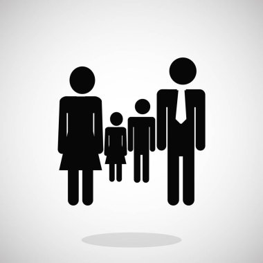 Aile siyah simgesi