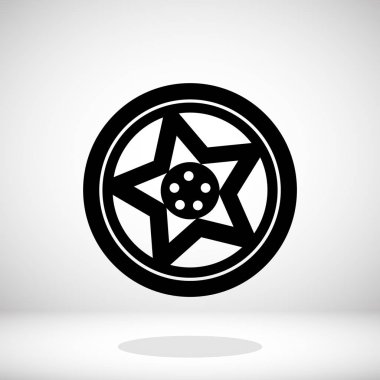 tekerlek disk simgesi