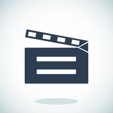Siyah video simgesi