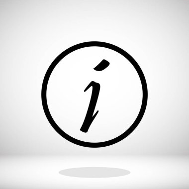 bilgi işareti simgesi