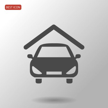 Araç simgesine illüstrasyon