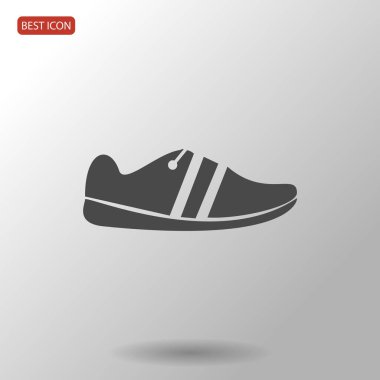 Sportif ayakkabı simgesi