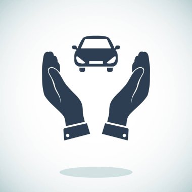 Araç simgesine illüstrasyon