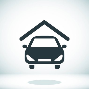 Araç simgesine illüstrasyon