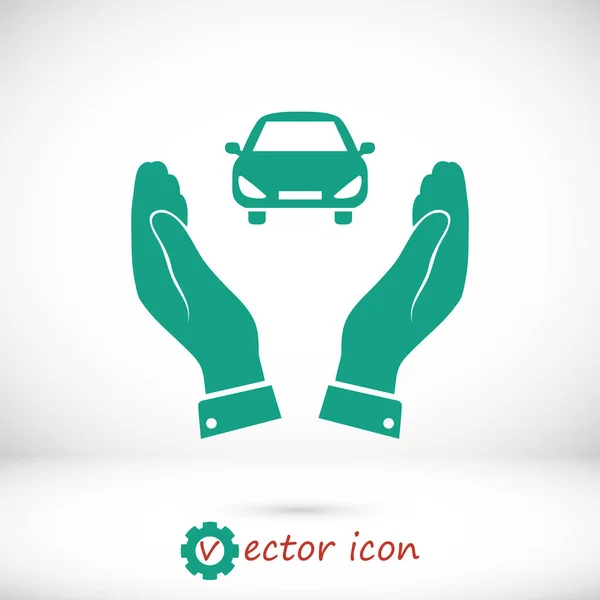 Автомобіль icon ілюстрація — стоковий вектор