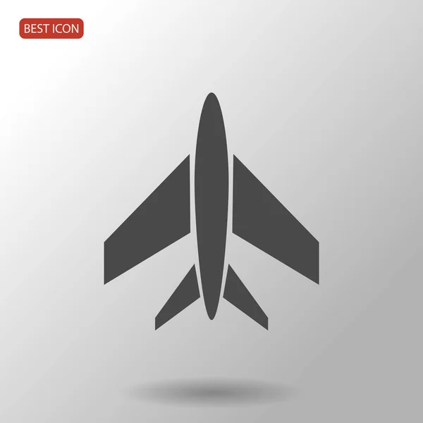 Desenho do ícone de avião — Vetor de Stock