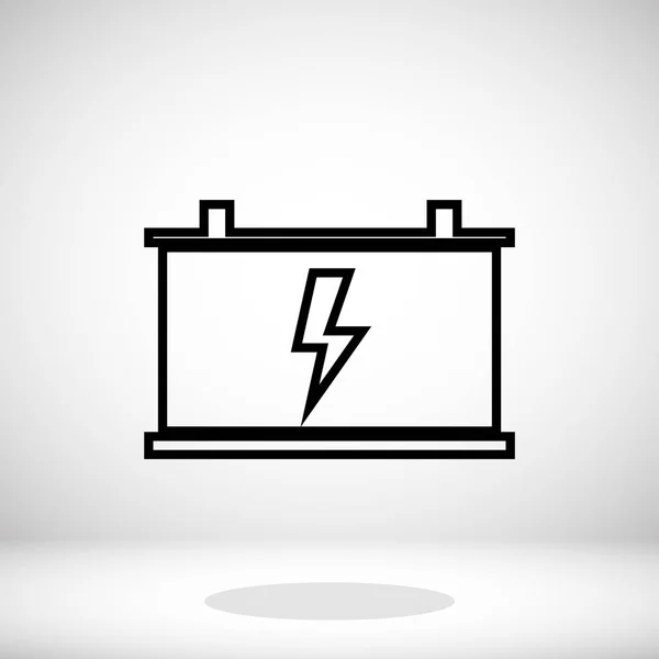 Auto batterijpictogram — Stockvector