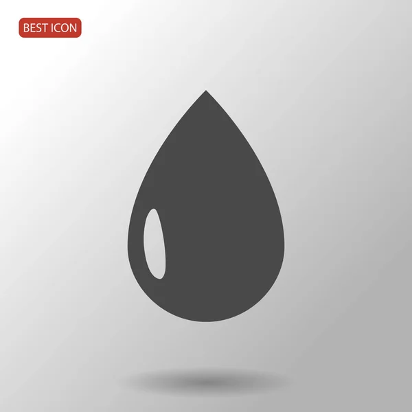 Icône goutte d'eau — Image vectorielle