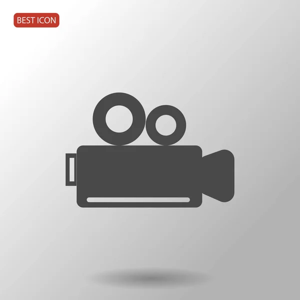 Icono de cámara de vídeo — Vector de stock