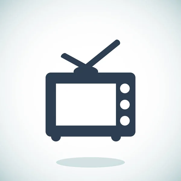 TV pictogram illustratie — Stockvector