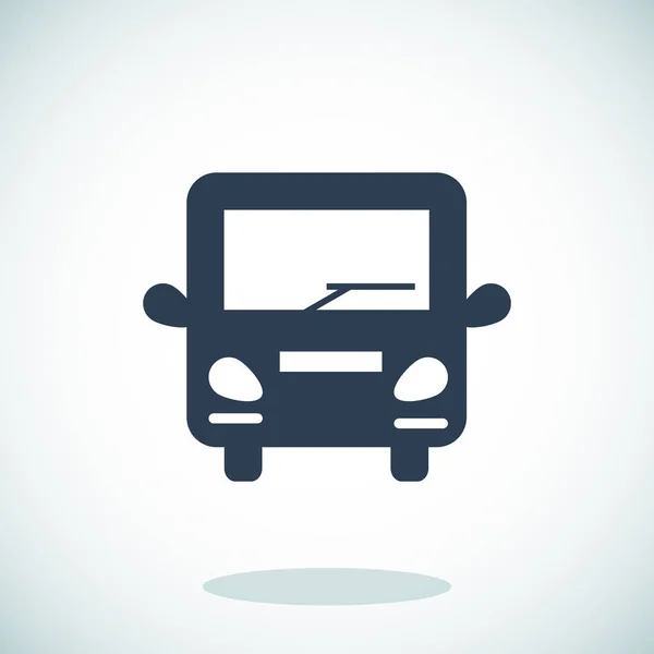 Bus flat icon — Stock Vector