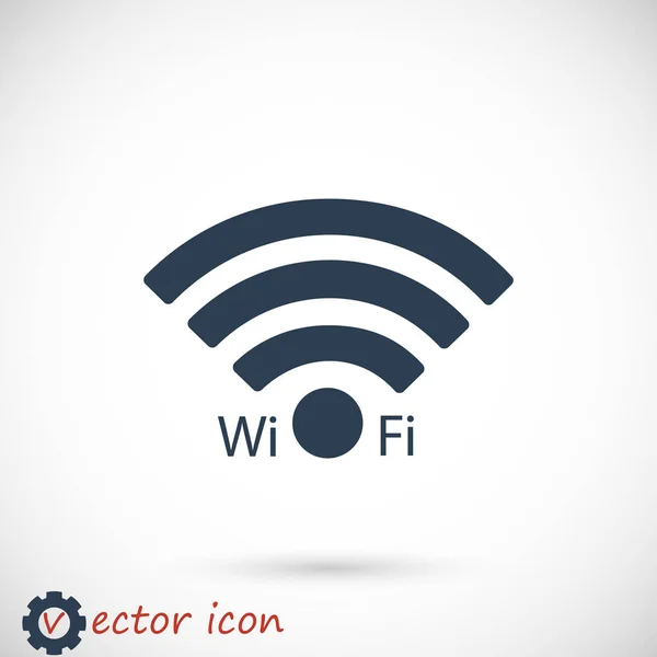 Icono de símbolo Wi-Fi — Vector de stock