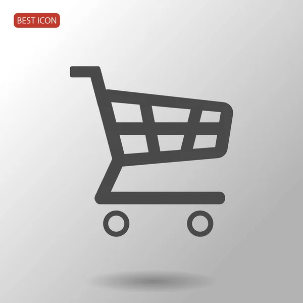 Icono del carrito de compras — Vector de stock