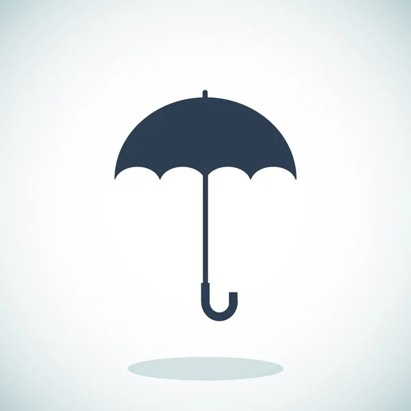 Ícone plano guarda-chuva —  Vetores de Stock