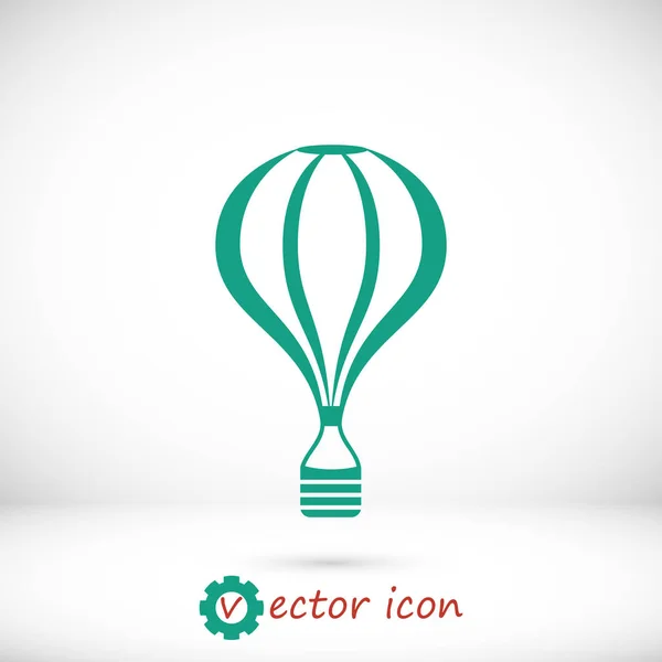 Luftballong ikon — Stock vektor