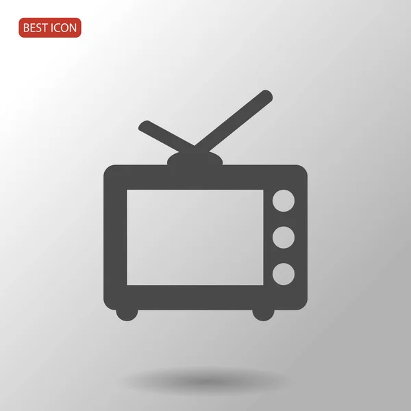 Ilustração de ícone de TV —  Vetores de Stock