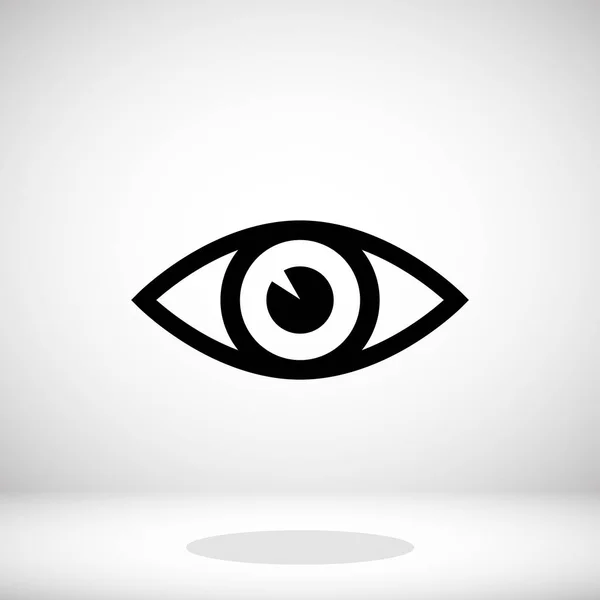 Ілюстрація значок ока — стоковий вектор