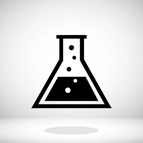 Ikona szkło laboratoryjne — Wektor stockowy