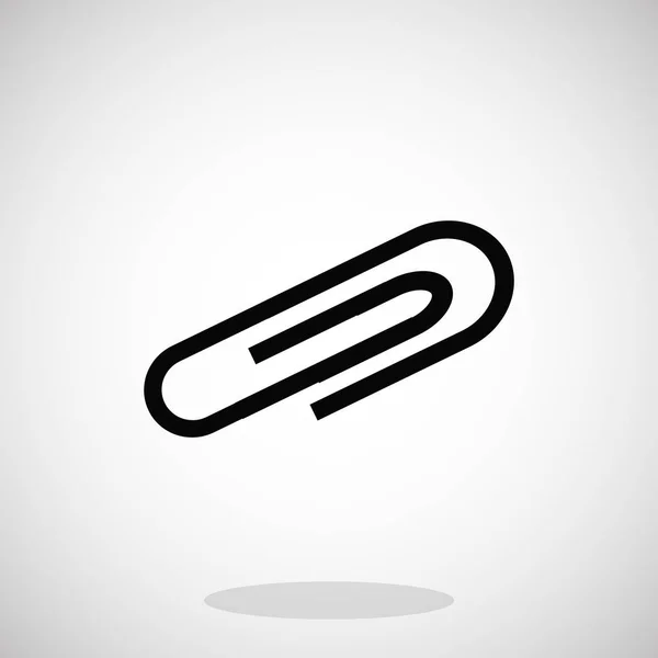 Paper clip icon — Stock Vector