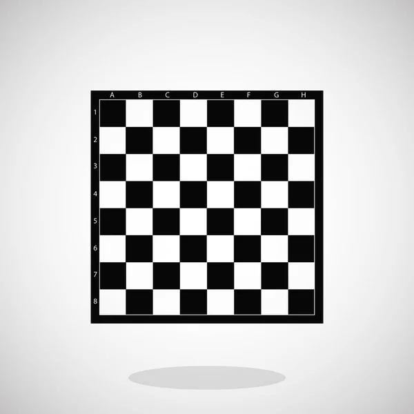 Chess skrivbord ikonen — Stock vektor