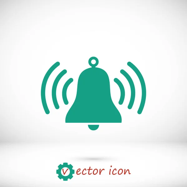 Ilustración del icono Bell — Vector de stock