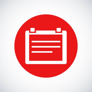 Takvim sayfası simgesi