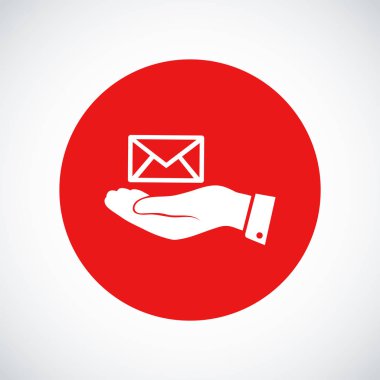 zarf simgesi illüstrasyon