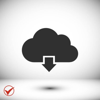 bulut simgesinden indir