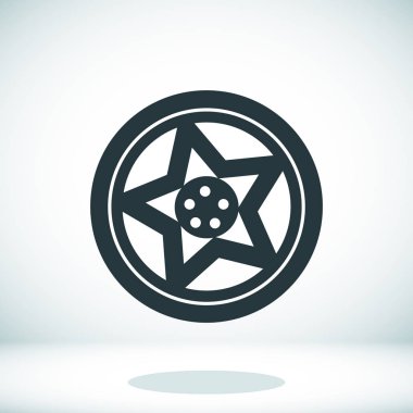 tekerlek disk simgesi