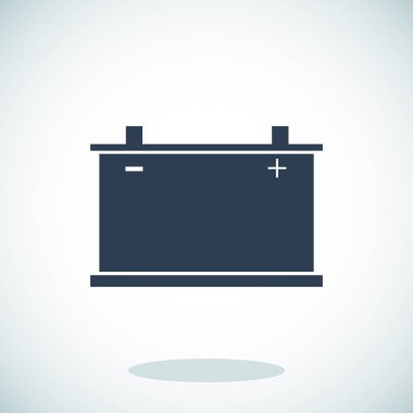 Pil simgesi illüstrasyon